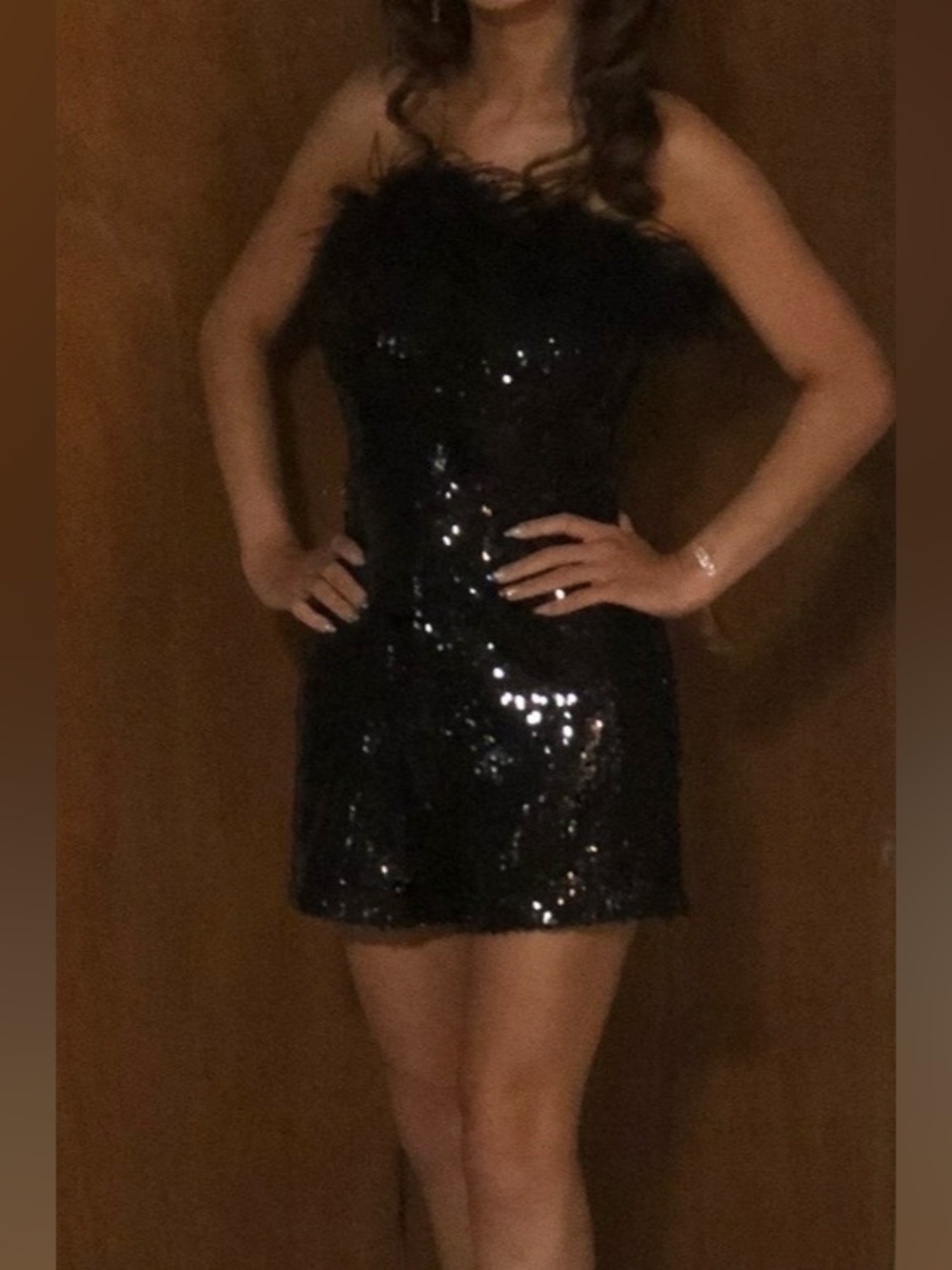 Lulu's Black Romper Size XS